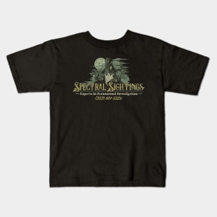 Spectral Sightings Kids T-Shirt